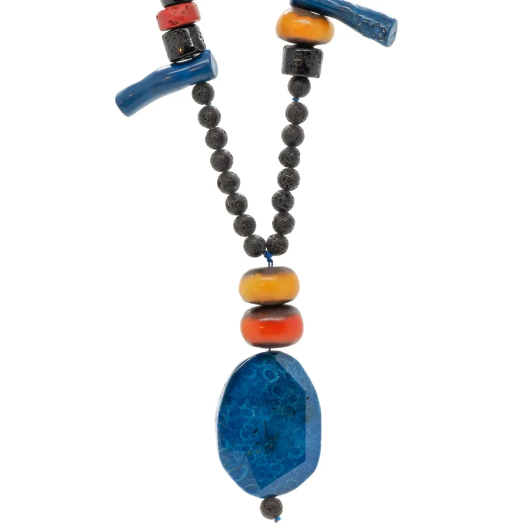 Bohemian Beaded Unique Long Necklace