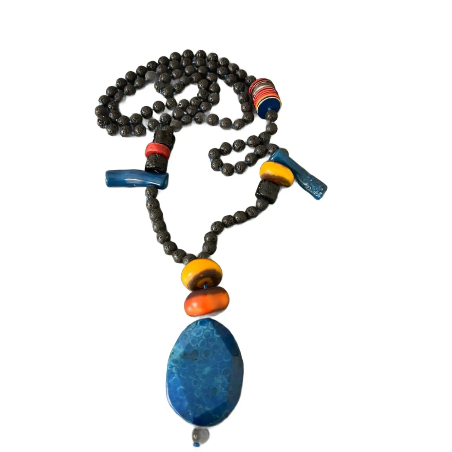 Bohemian Beaded Unique Long Necklace
