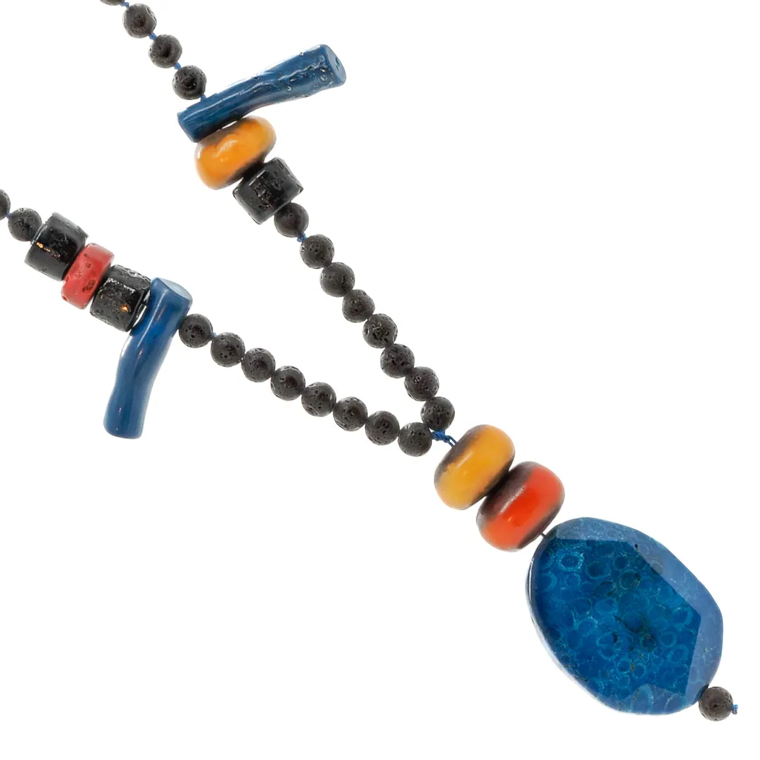Bohemian Beaded Unique Long Necklace