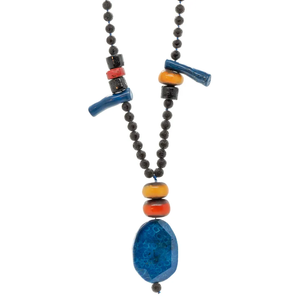 Bohemian Beaded Unique Long Necklace