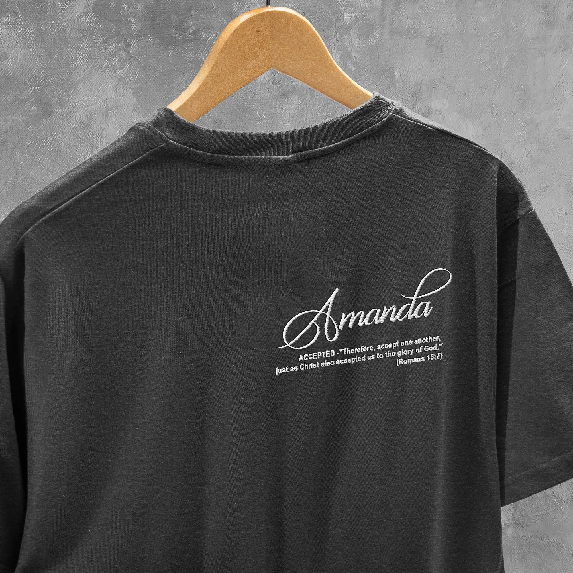 CHRISTIANARTBAG Personalized Embroidered Unisex T-shirt: Uncover the sacred meaning of your name - Personalized T-Shirt - CAB01180724.