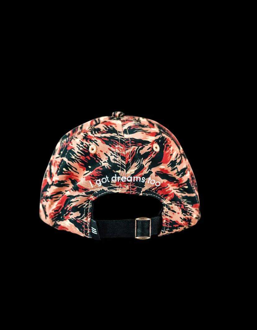 Fire Camo Elitism Dad Hat