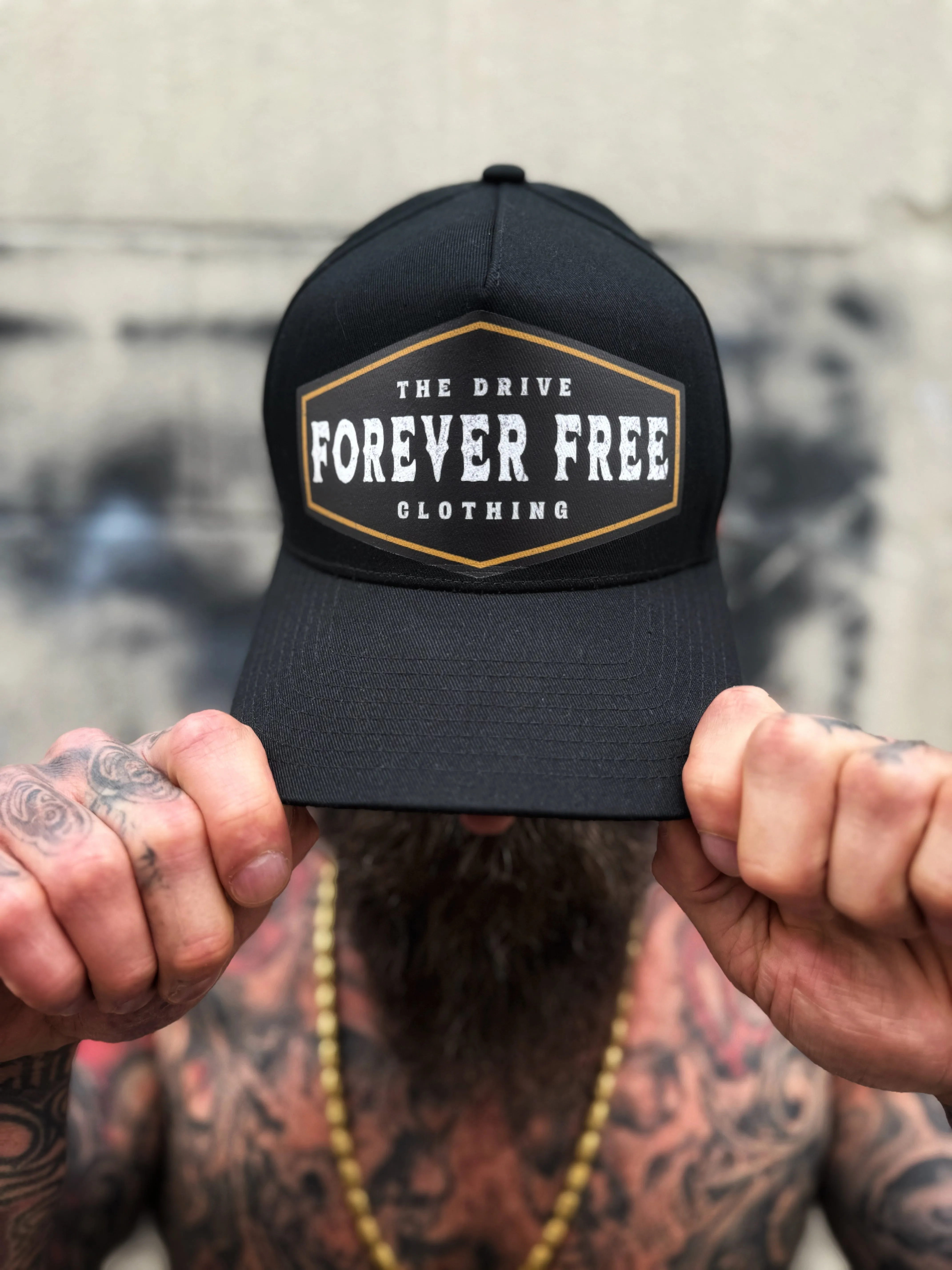 FOREVER FREE RETRO BLACK HAT
