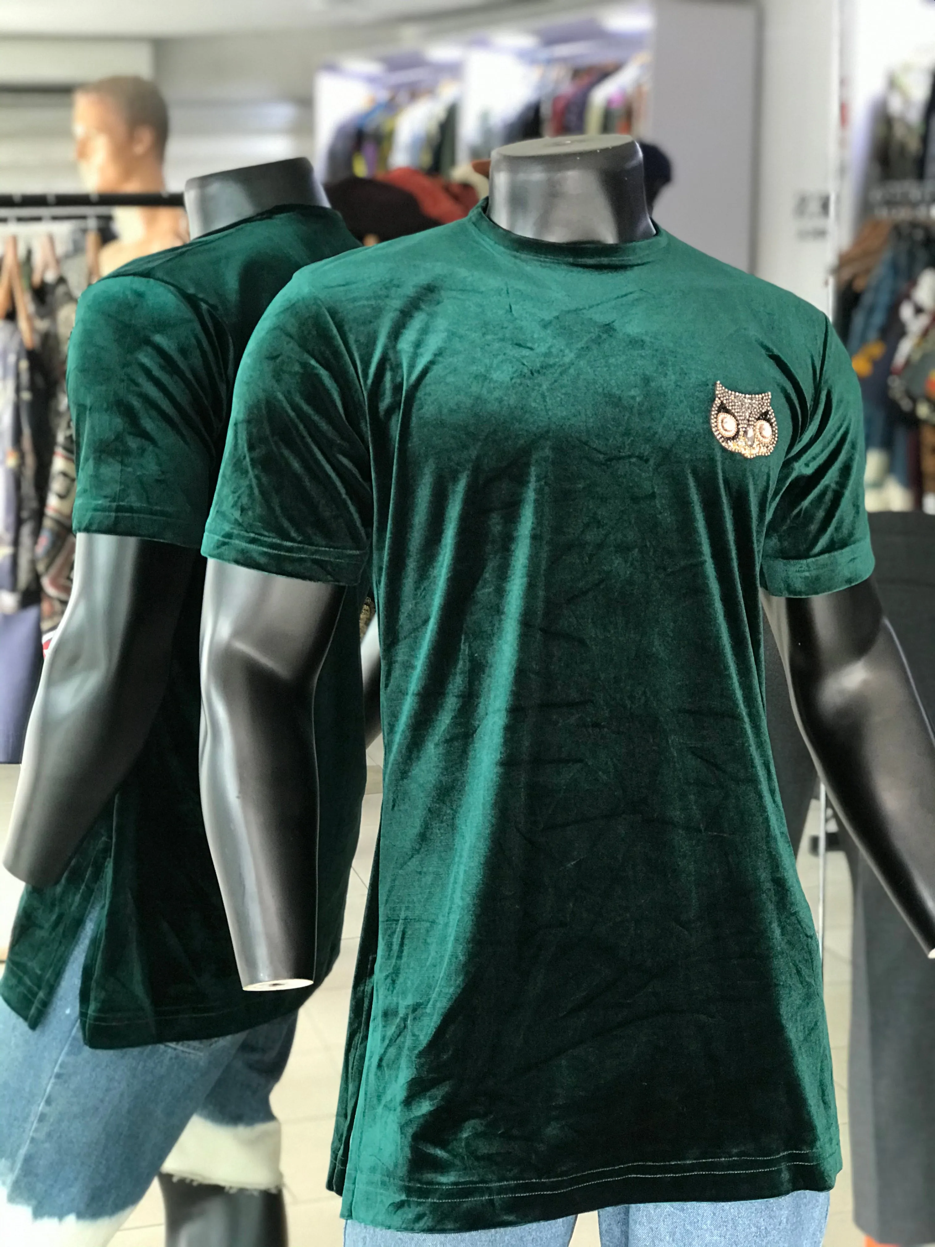 Kamsi Tcharles Green Lander Shirt