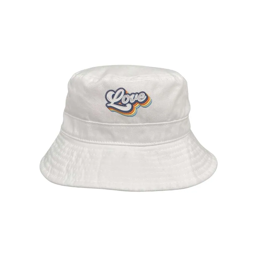 Love Retro Bucket Hat