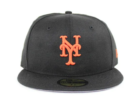 New York Mets New Era 59Fifty Fitted Hats (NY Giants Color Gray Under Brim)