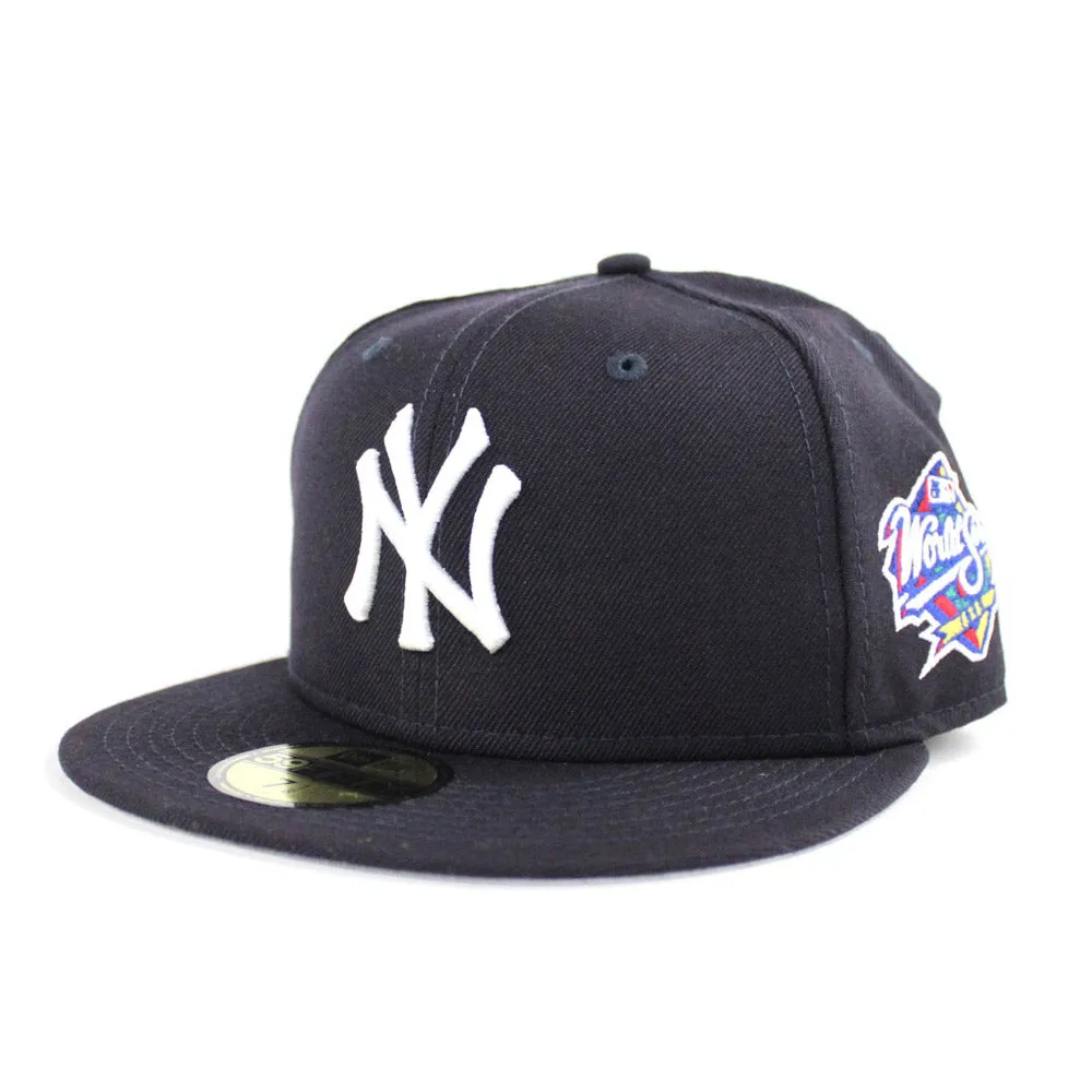 New York Yankees 1998 World Series New Era 59Fifty Fitted Hat (Gray Under Brim)