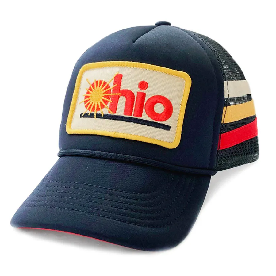 Ohio Sunshine Retro Foam Trucker