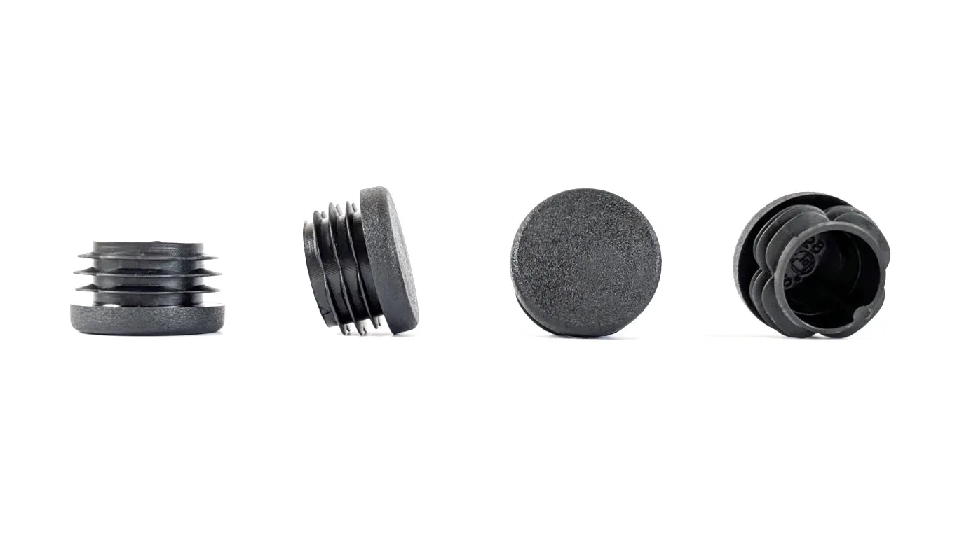 Round Tube Inserts 28mm Black | Made in Germany | Keay Vital Parts