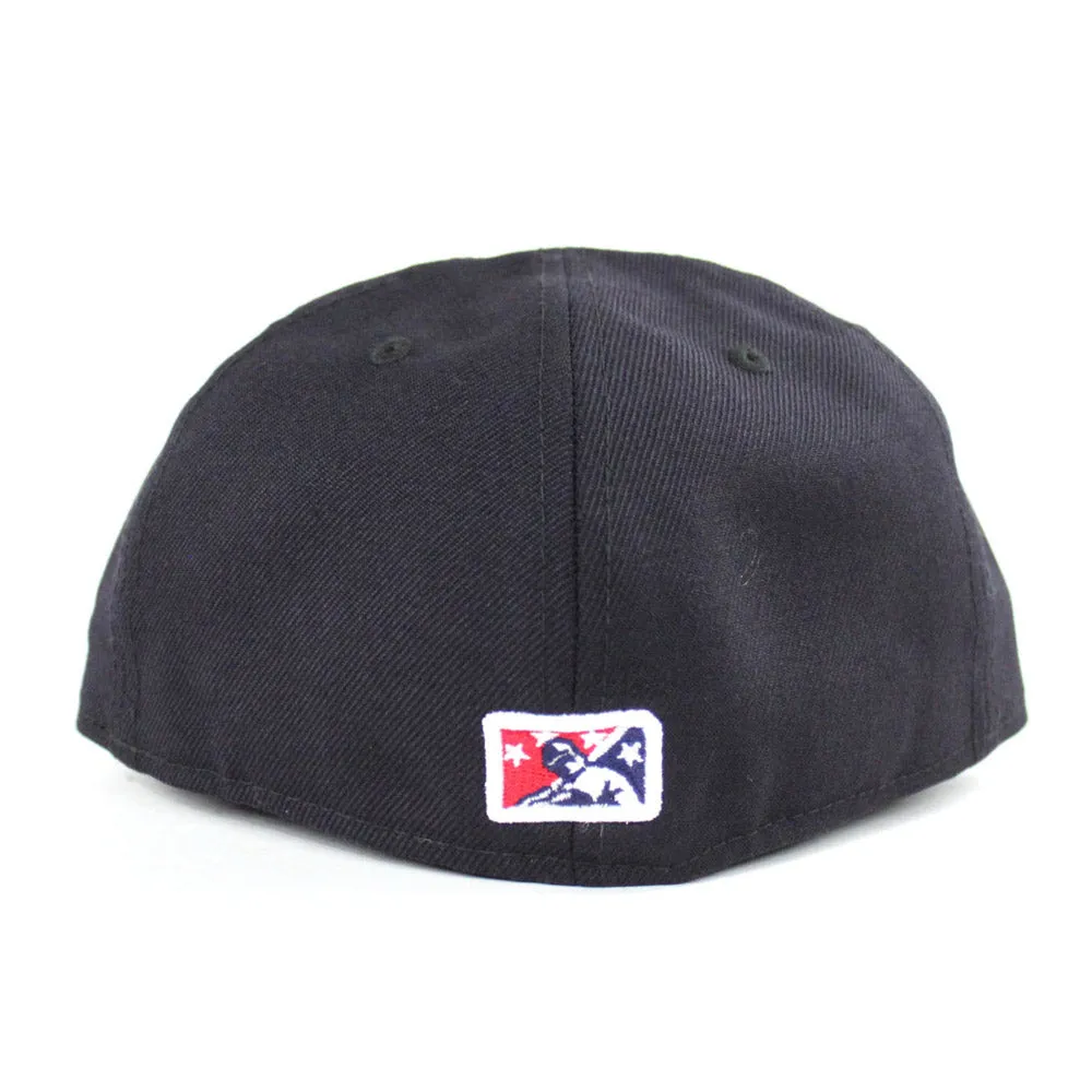 Scranton Wilkes-Barre Yankees New Era 59Fifty Fitted Hat (Navy White Gray Under Brim)