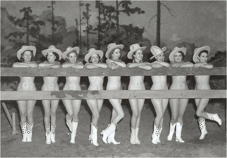 Skimpy Cowgirls Card
