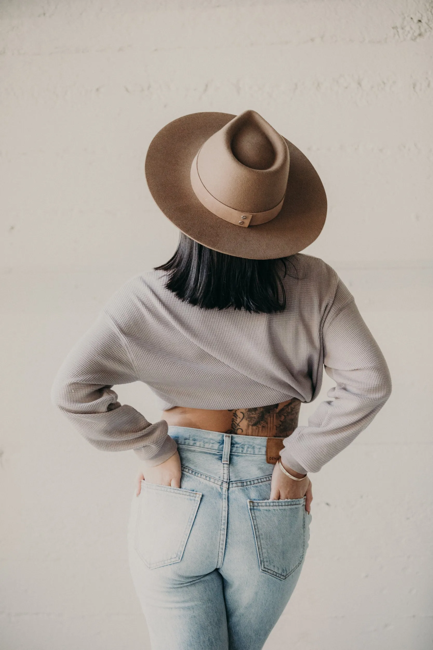 The Hallie Classic Rancher by West Von- Toasted Coconut