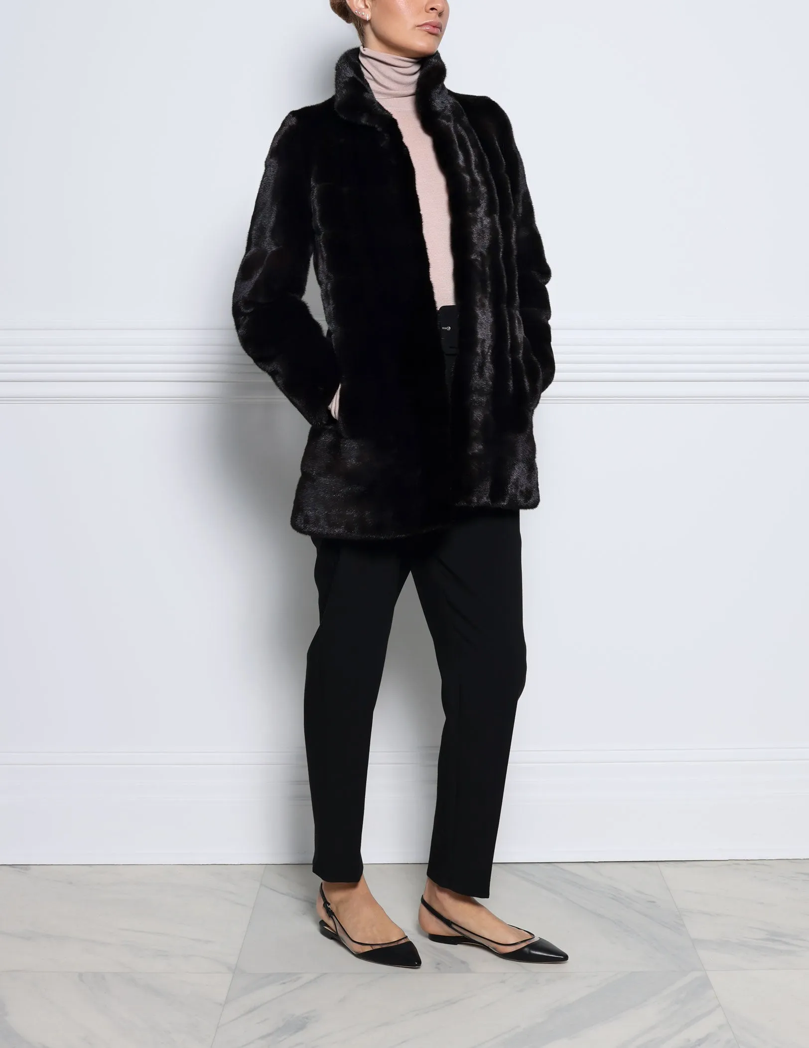 The Haven Mink Fur Coat