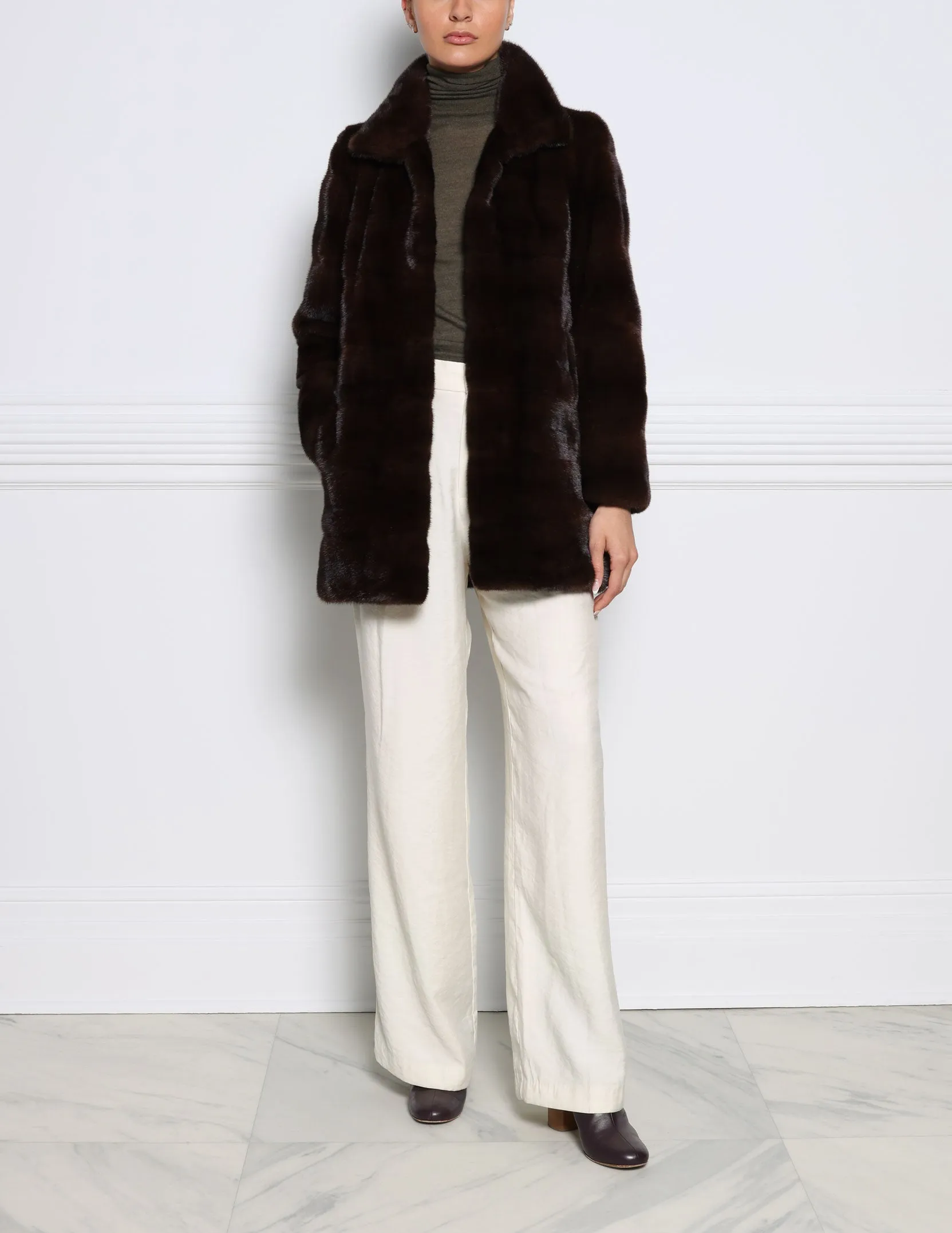 The Haven Mink Fur Coat