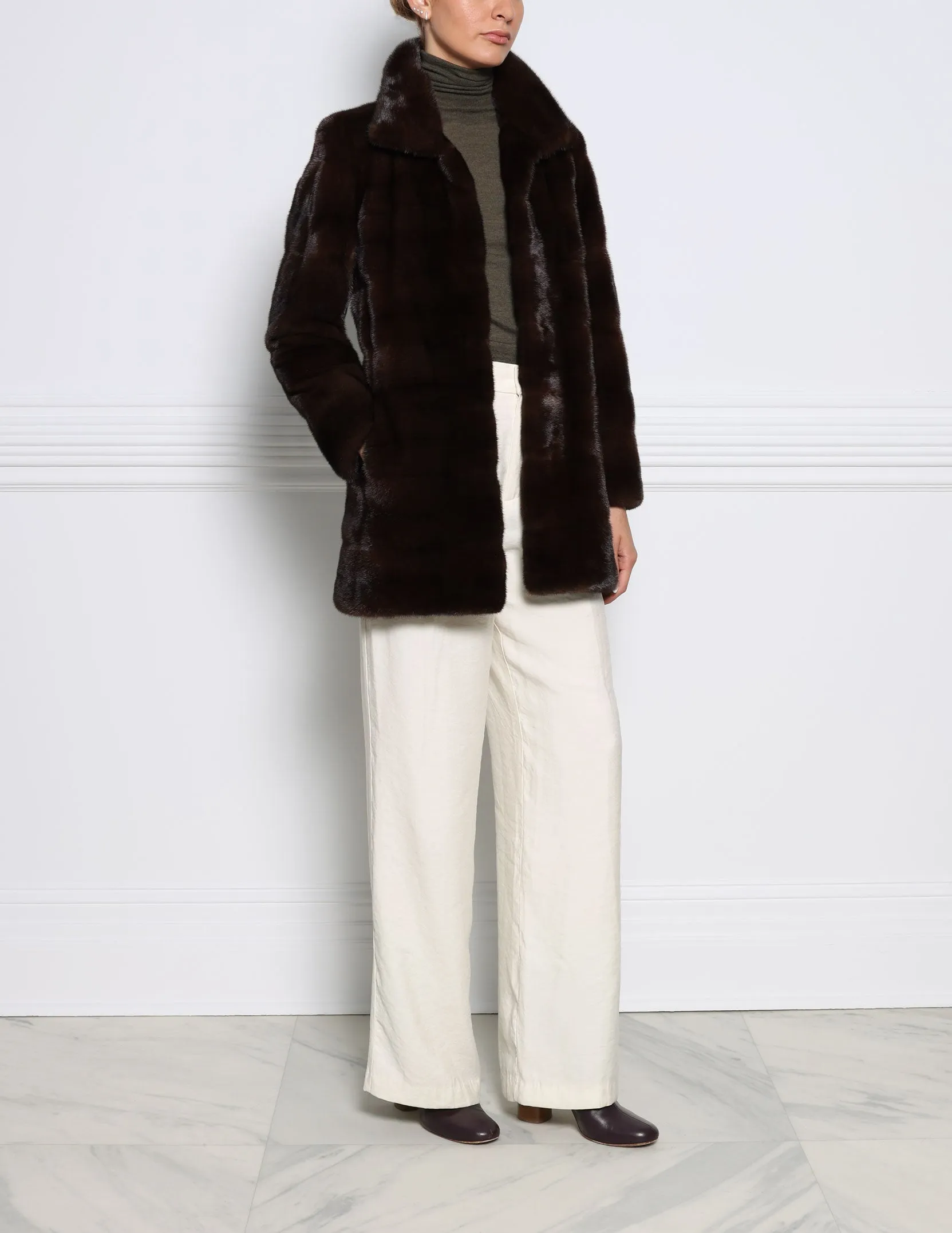 The Haven Mink Fur Coat
