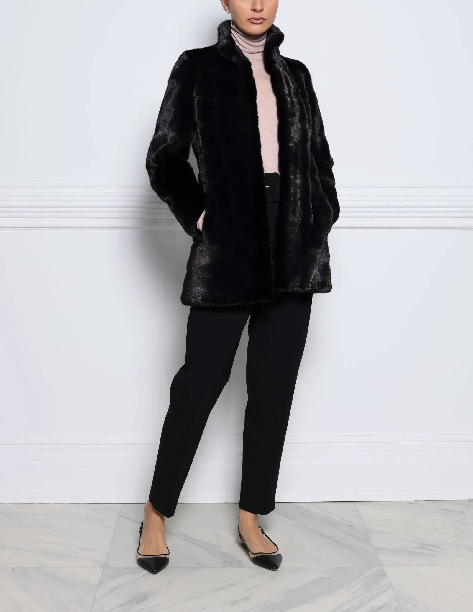 The Haven Mink Fur Coat
