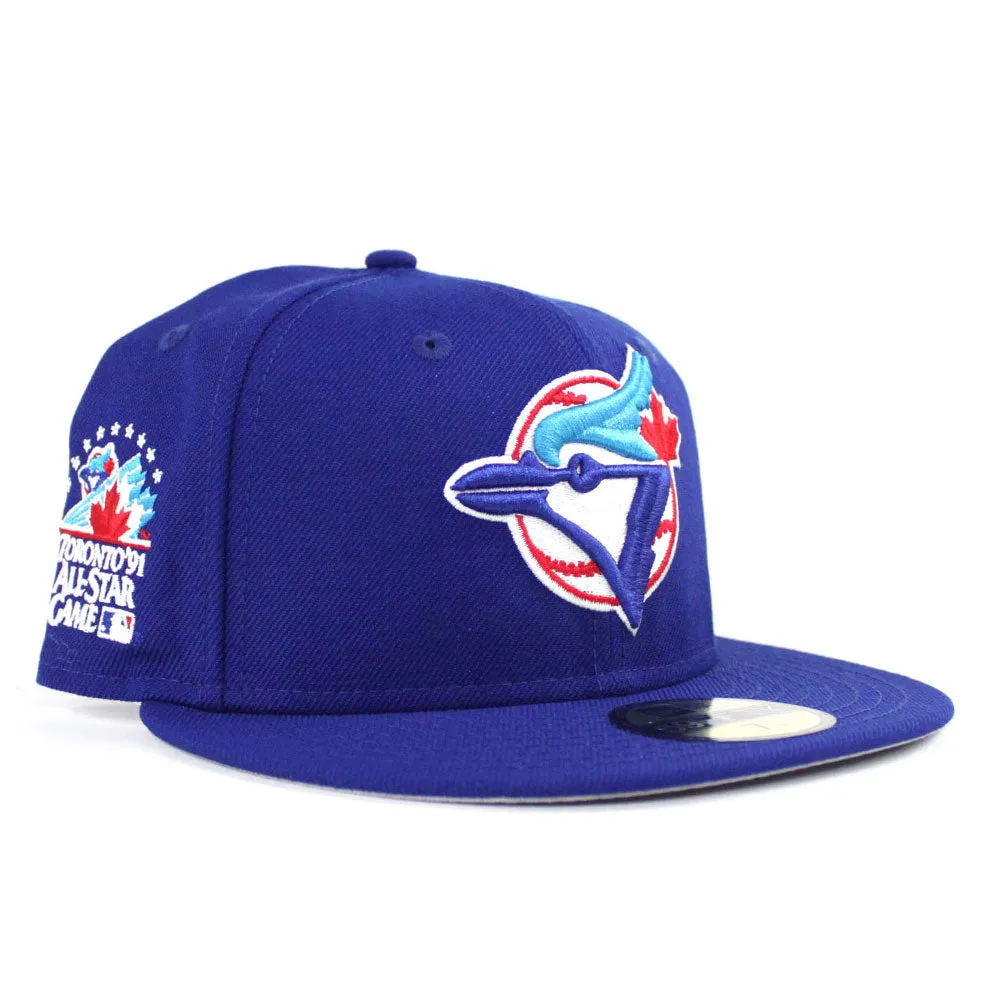 Toronto Blue Jays 1991 All Star Game New Era 59Fifty Fitted Hat (Gray Under Brim)